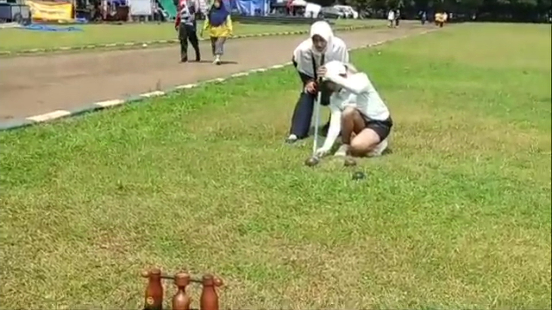 Mengenal Aileen Christabel Melati Putri dan Lutgardis Gabriella Dara, Atlet Woodball Andalan Malang