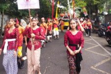Suasana pelaksanaan Kirab Budaya 200 Tahun Klenteng Eng An Kiong, Sabtu (27/9/2025). (Dok. Istimewa)