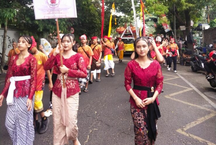 Suasana pelaksanaan Kirab Budaya 200 Tahun Klenteng Eng An Kiong, Sabtu (27/9/2025). (Dok. Istimewa)