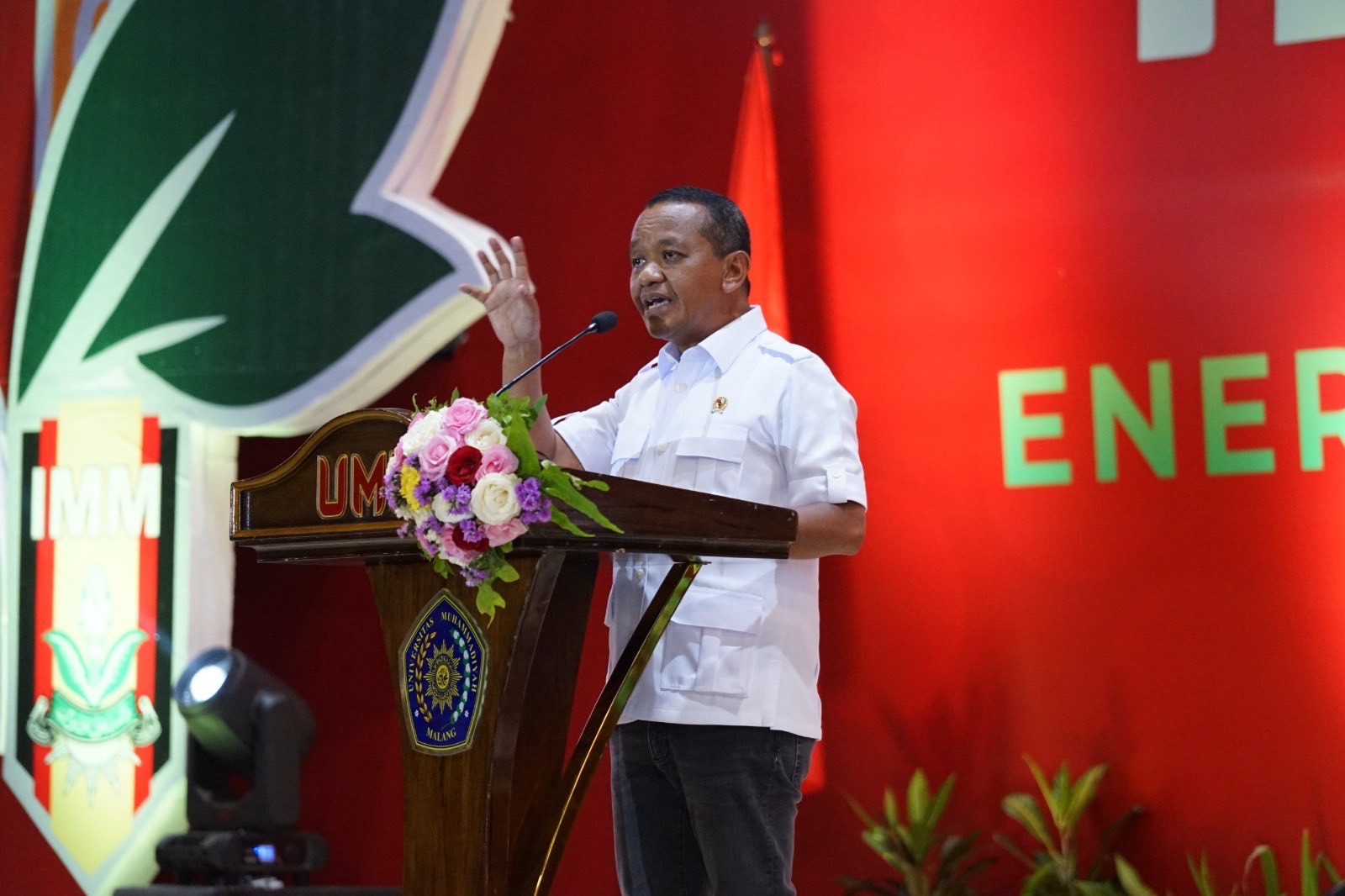 Bahlil Ajak Kader IMM Bangun Kemandirian Energi Lewat Etanol