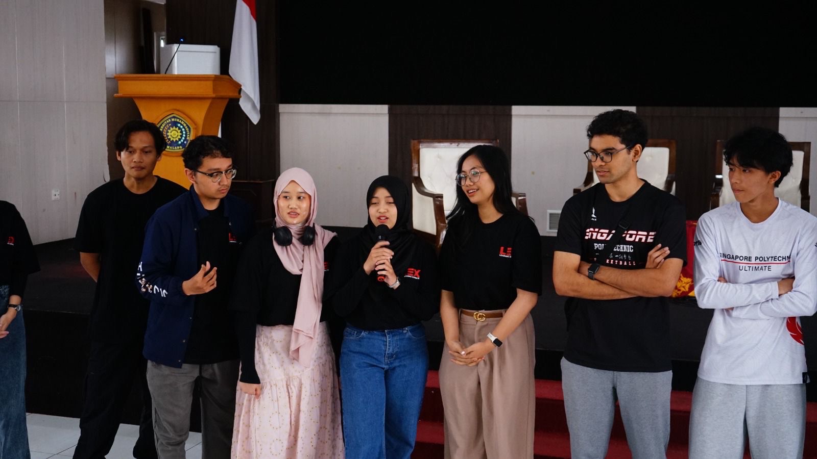 Mahasiswa UMM yang tergabung program tahunan Learning Express (LEX) (Istimewa)