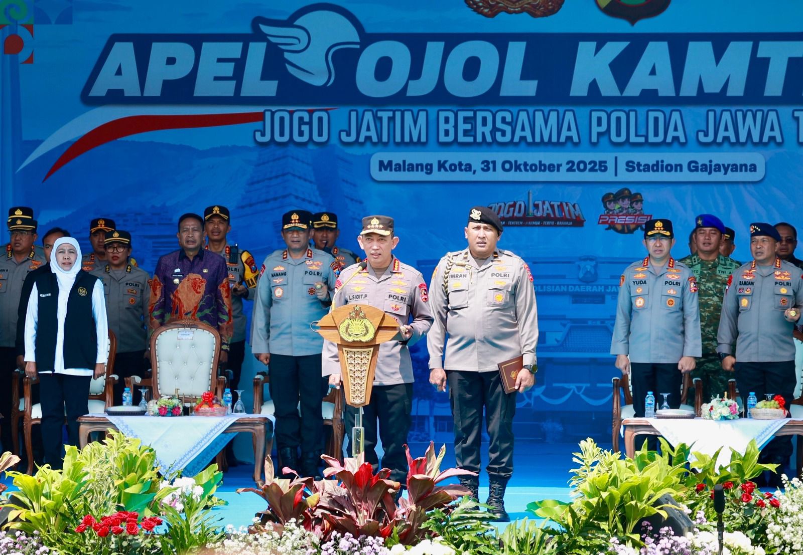 Kapolri Apresiasi Peran Ojol Jaga Kamtibmas dan Dukung UMKM