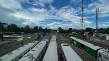 Deretan kereta api di Stasiun Kota Baru Malang (Dok Tagarjatim.id)