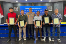 Bubarkan Balap Liar di Soekarno Hatta Viral, Lima Orang Dapat Penghargaan Kapolresta