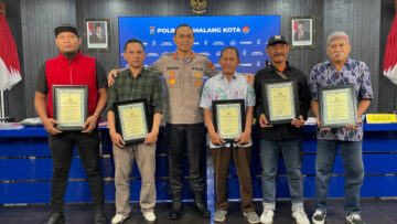 Bubarkan Balap Liar di Soekarno Hatta Viral, Lima Orang Dapat Penghargaan Kapolresta