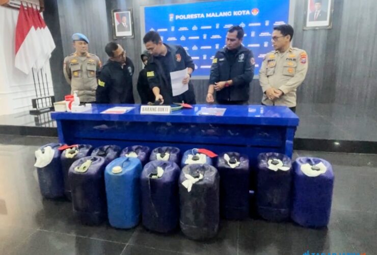 Polresta Malang Kota Ungkap Penyalahgunaan BBM Subsidi, Libatkan Oknum SPBU