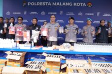 Polresta Malang Kota Ungkap 32 Kasus Narkoba, Sita 1,4 Kg Sabu dan 8,9 Kg Ganja