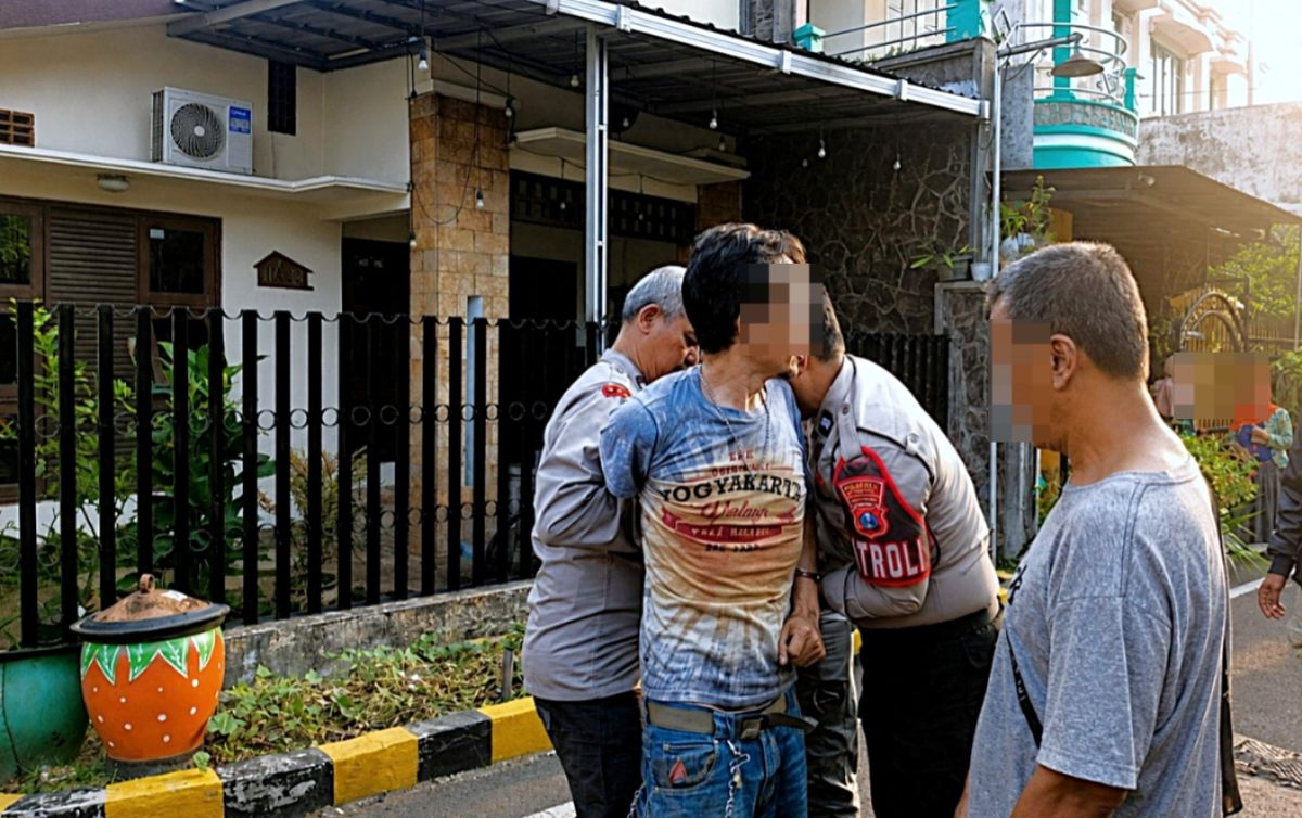Lempar Kaca dan Genteng ke Jalan, Pria di Kota Malang Diamankan Polisi